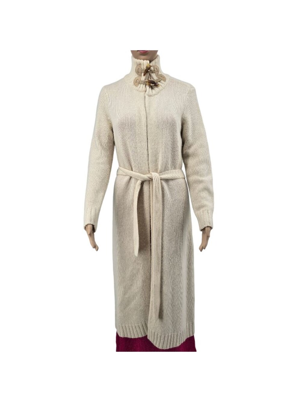 Lauren Ralph Lauren Vintage Long Sweater with Belt, Women's Small